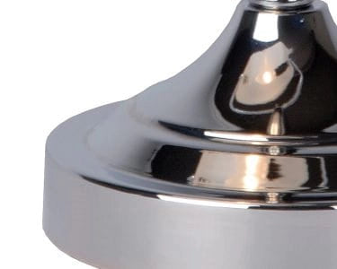 Lampada da scrivania Lucide Banker E14 40W cromo bianco