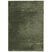 Tappeto del soggiorno | Tappeto Pelo Corto HUARTE Morbido Lavabile Verde Bosco