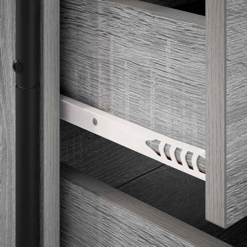 Armadio da Notte Sonoma grigio 48 x 36,5 x 60 cm 8013536