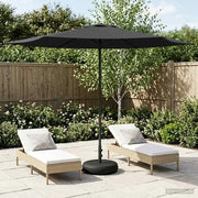 Ombrellone da giardino-Parasole da Giardino con Base 300 x 300 cm Poliestere 158625