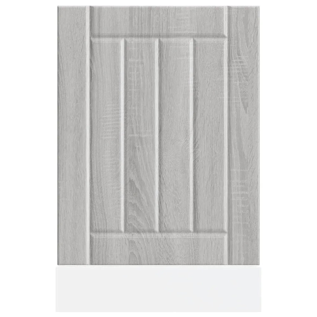 Pannello Lavastoviglie Lucca Grigio Sonoma in Legno Multistrato