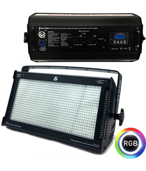Effetti Luce Dmx Dj Disco Strobo 800led 3000w Wash Matrix Blinder Multicolor Rgb         