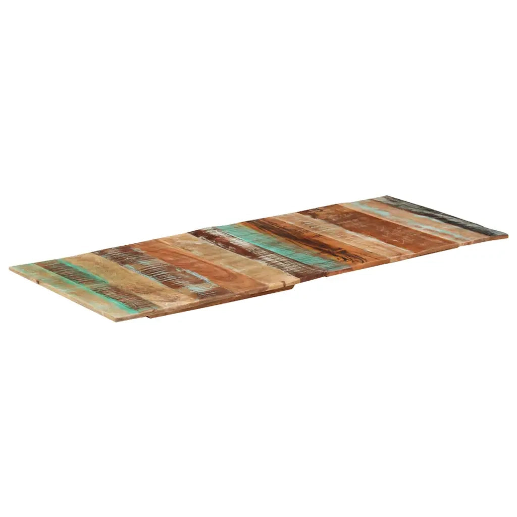Piano Tavolo Rettangolare 60x140 cm 15-16 mm Legno di Recupero cod mxl 74696