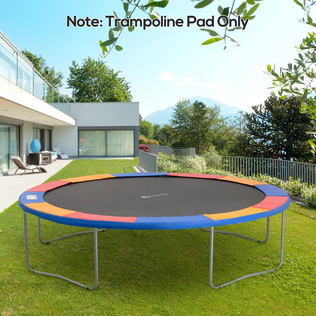 Cuscino di protezione per trampolino ¨C zephmum ¨C 366 cm, rosso