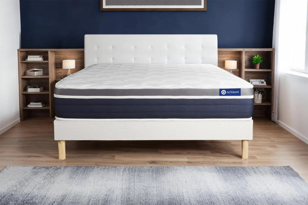 Kit rete e materasso matrimoniale Actimemo confort 160x220cm - Spessore : 26cm- memory foam - Moderatamente rigido