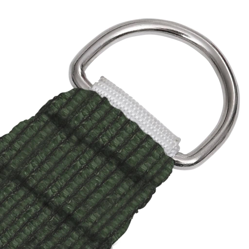 Vela ombreggiante/ombrellone 160 g/m² HDPE 4 x 5 x 6,8 m verde scuro 02_0009435
