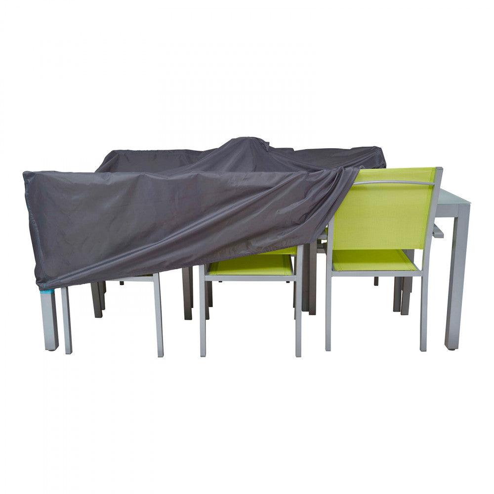 Telo Copertura Resistente All'Acqua Per Tavolo Rettangolare Xxl 310X130X60 Cm
