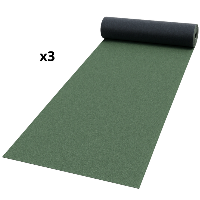Guaina ardesiata verde casasciutta impermeabilizzazione terrazze 3 rotoli 1x10 m