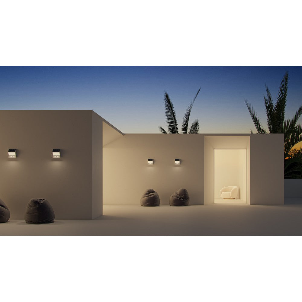 EGNA - Faretto bianco a energia solare 4000K Luce da esterno Beneito Faure