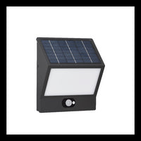 EGNA - Faretto nero a energia solare 4000K Luce da esterno Beneito Faure