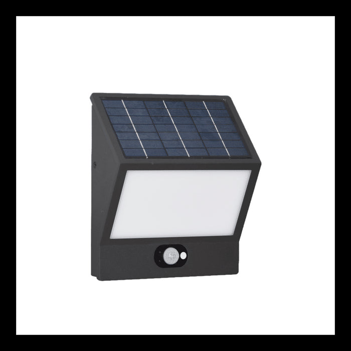 EGNA - Faretto nero a energia solare 4000K Luce da esterno Beneito Faure