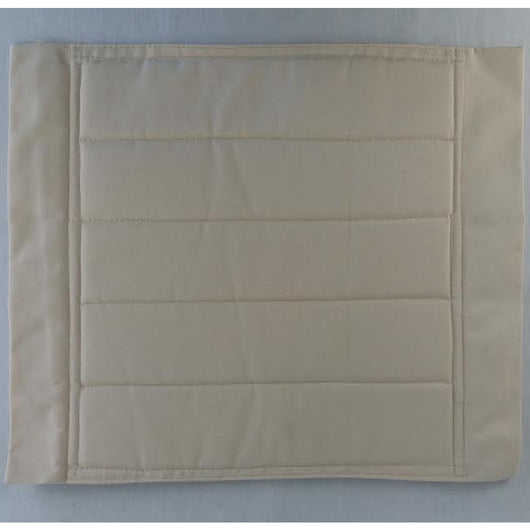 Sedile di ricambio in stoffa imbottita per sgabelli extra colore ecru