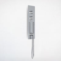 Wall kit a parete da incasso a muro acciaio inox cromato lucido deviatore doccetta doccia *** confezione 1