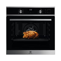 Electrolux forno elettrico da incasso steamcrisp serie 700 loc5h40x2 capacità 72 l multifunzione ventilato cottura vapore potenza 2780 w colore acciaio inossidabile - 947607502