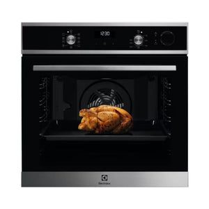 Electrolux forno elettrico da incasso steamcrisp serie 700 loc5h40x2 capacità 72 l multifunzione ventilato cottura vapore potenza 2780 w colore acciaio inossidabile - 947607502