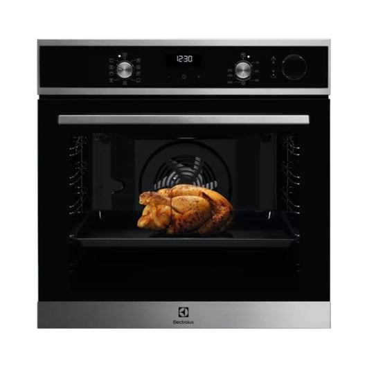 Electrolux forno elettrico da incasso steamcrisp serie 700 loc5h40x2 capacità 72 l multifunzione ventilato cottura vapore potenza 2780 w colore acciaio inossidabile - 947607502