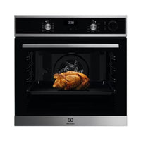 Electrolux forno elettrico da incasso steamcrisp serie 700 loc5h40x2 capacità 72 l multifunzione ventilato cottura vapore potenza 2780 w colore acciaio inossidabile - 947607502
