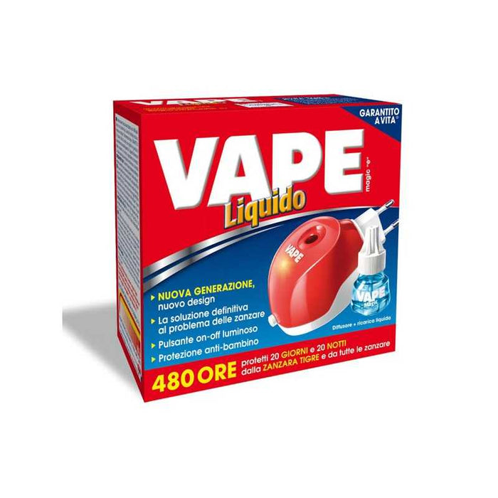 Elettroemanatore Liquido Spina + 1 Ricarica Vape