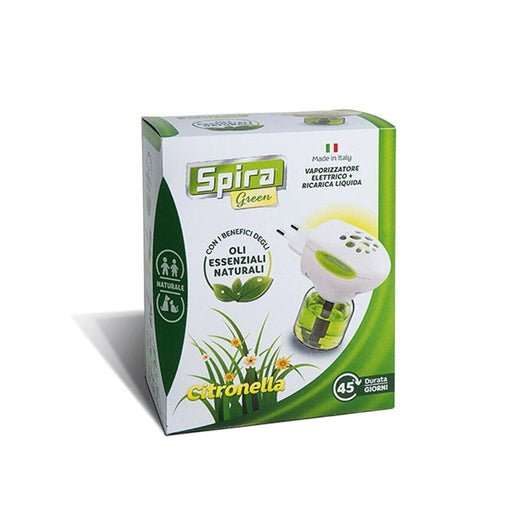 Elettroemanatore Spina Ricarica Liqui. Spira Green