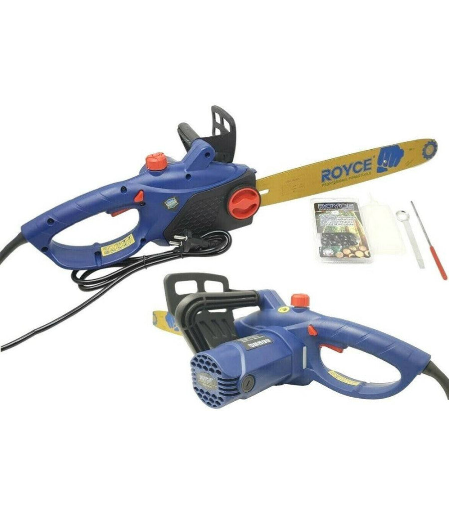 Elettrosega Sega Elettrica 1800 Watt 200/230v Lama 40 Cm Taglia Rami Legna Pota         