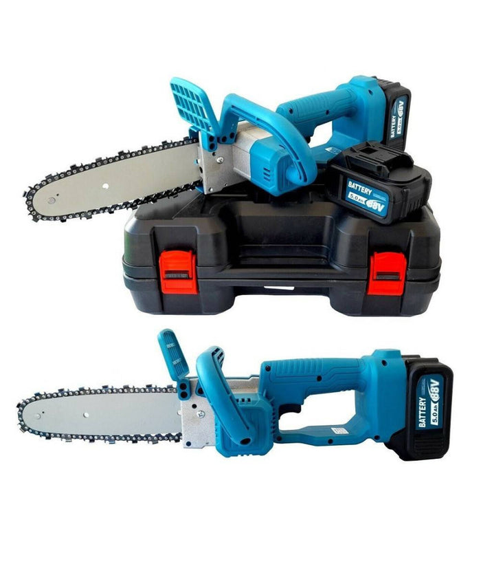 Elettrosega Sega Elettrica A Batteria Cordless 21 V 5.0ah Lama 20 Cm + Valigia         