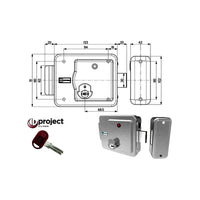 Elettroserratura Motorizzata Dx 49Xd1 Mottura