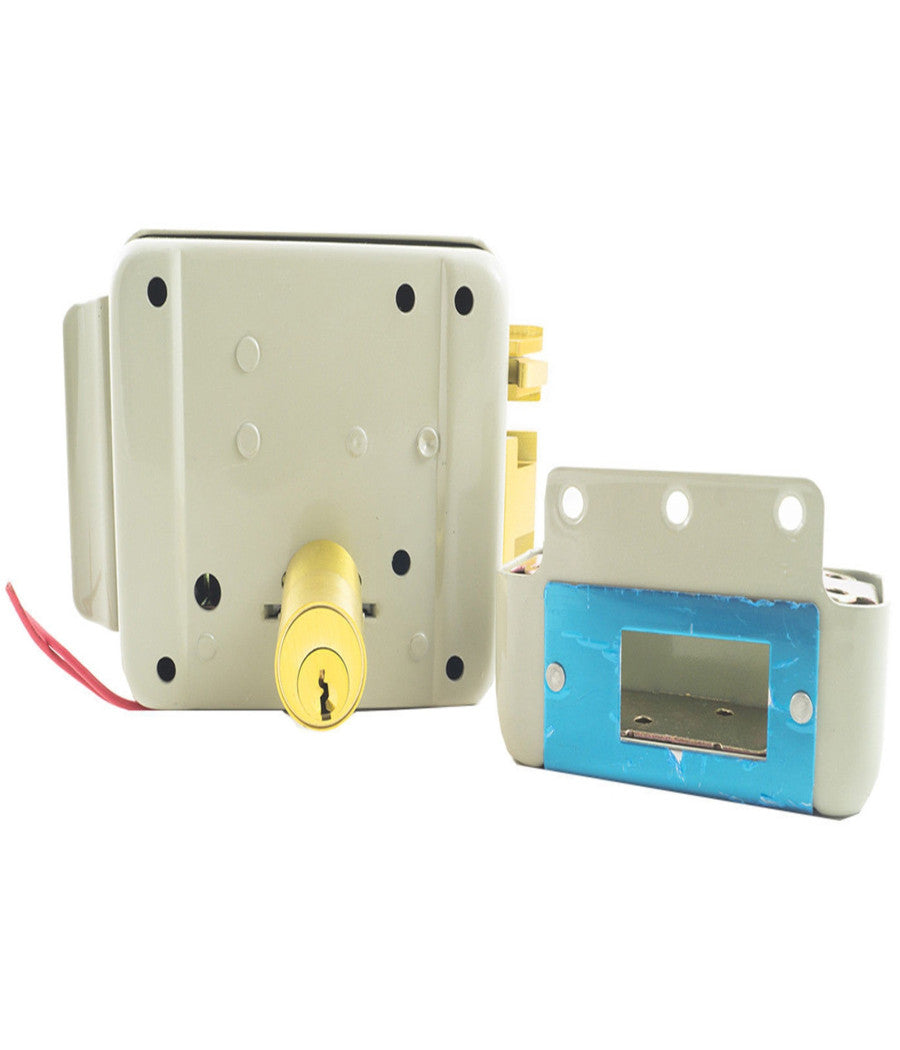 Elettroserratura Serratura Elettrica Cancello Pulsante Completa Linq Li-lk758         