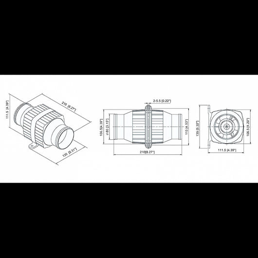 ELETTROVENTILATORE 12V.