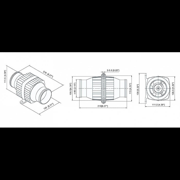 ELETTROVENTILATORE 12V.
