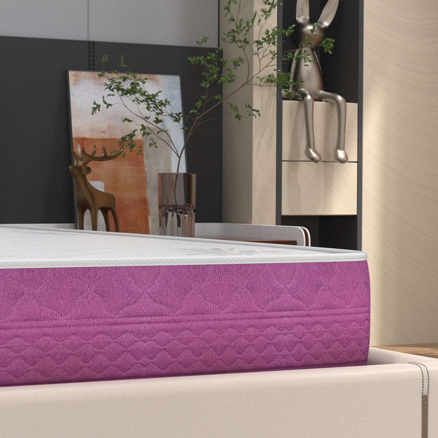 Materasso Memory Matrimoniale 160x200 Alto 18 cm – Rivestimento Aloe Vera, Traspirante, Ipoallergenico – Ortopedico, Certificato Medico – Made in Italy | Aurora