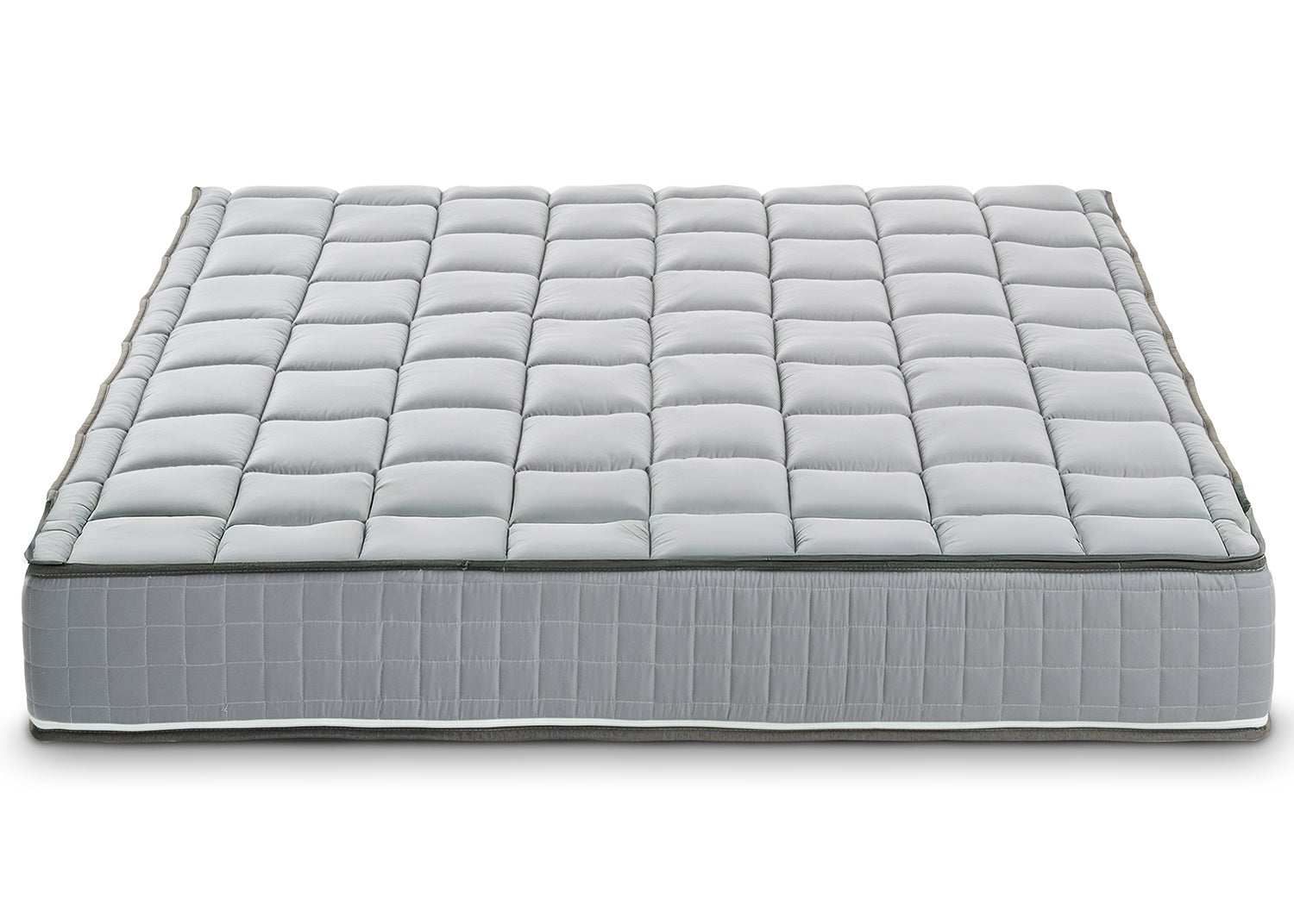 Materasso Matrimoniale 160x190 Molle progressive - Alto 27 cm - Ortopedico - Sfoderabile - con topper Memory in OMAGGIO