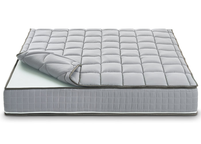 Materasso Piazza e Mezza 120x190 Molle progressive - Alto 27 cm - Ortopedico - Sfoderabile - con topper Memory in OMAGGIO