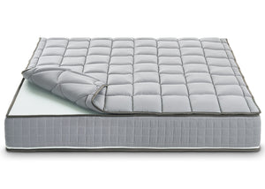 Materasso Singolo 80x190 Molle progressive - Alto 27 cm - Ortopedico - Sfoderabile - con topper Memory in OMAGGIO