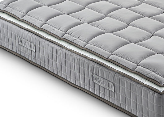 Materasso Singolo 70x190 Molle progressive - Alto 27 cm - Ortopedico - Sfoderabile - con topper Memory in OMAGGIO