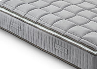 Materasso Matrimoniale 180x200 Molle progressive - Alto 27 cm - Ortopedico - Sfoderabile - con topper Memory in OMAGGIO