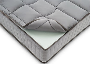 Materasso Matrimoniale 160x200 Molle progressive - Alto 27 cm - Ortopedico - Sfoderabile - con topper Memory in OMAGGIO