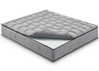 Materasso Singolo 100x200 Molle progressive - Alto 27 cm - Ortopedico - Sfoderabile - con topper Memory in OMAGGIO