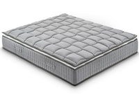 Materasso Matrimoniale 180x200 Molle progressive - Alto 27 cm - Ortopedico - Sfoderabile - con topper Memory in OMAGGIO