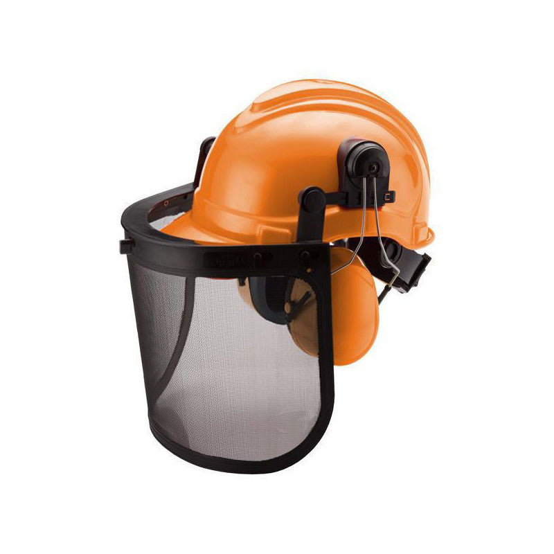 Elmetto Protezione Cuffie+Visiera Protexio 09488