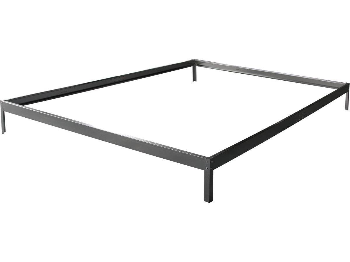 Base per serra in policarbonato "Hortensia 4,8m²" colore  Zinco