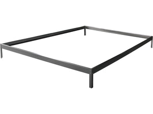Base per serra in policarbonato "Hortensia 4,8m²" colore  Zinco
