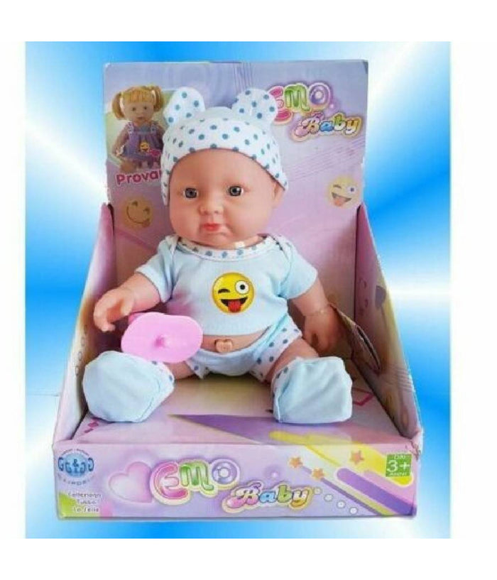 Emo Baby Bambolotto Ciucciotto Bambola Giocattolo Gioco Bambina         