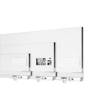 Emuca Cassetto esterno Protone 30kg, guide di estrazione totale con una chiusura soft, altezza 93mm, profondità 300mm..