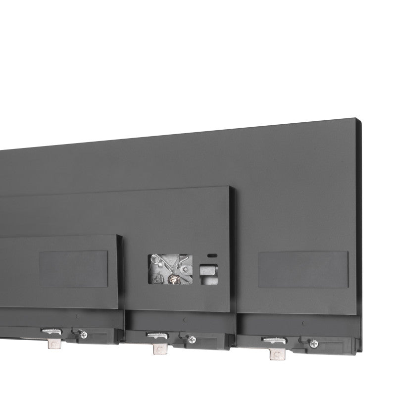 Emuca Cassetto esterno Protone 30kg, guide di estrazione totale con una chiusura soft, altezza 93mm, profondità 450mm..