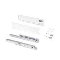 Emuca Cassetto esterno Protone 30kg, guide di estrazione totale con una chiusura soft, altezza 93mm, profondità 450mm..