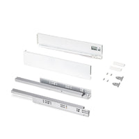 Emuca Cassetto esterno Protone 30kg, guide di estrazione totale con una chiusura soft, altezza 93mm, profondità 500mm..