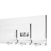 Emuca Cassetto esterno Protone 30kg, guide di estrazione totale con una chiusura soft, altezza 93mm, profondità 500mm..