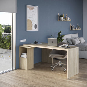 Emuca Cassetto esterno Vertex 40kg altezza 131mm, profondità 450mm, Acciaio, Grigio antracite