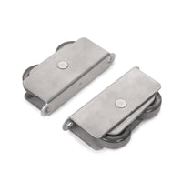 Emuca Colonna passacavi Pipe 4, Tecnoplastica, Verniciato alluminio