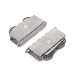 Emuca Colonna passacavi Pipe 4, Tecnoplastica, Verniciato alluminio